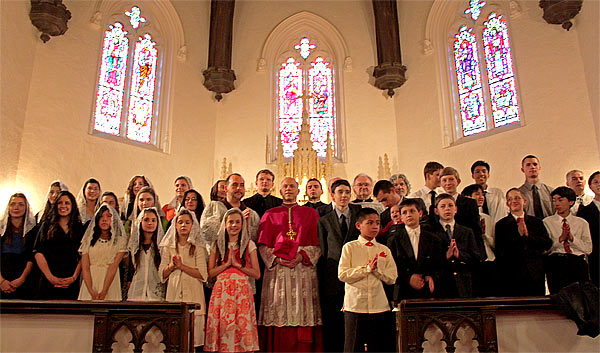 Traditional Latin Confirmations