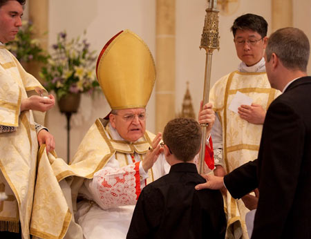 Cardinal Burke Confirmations