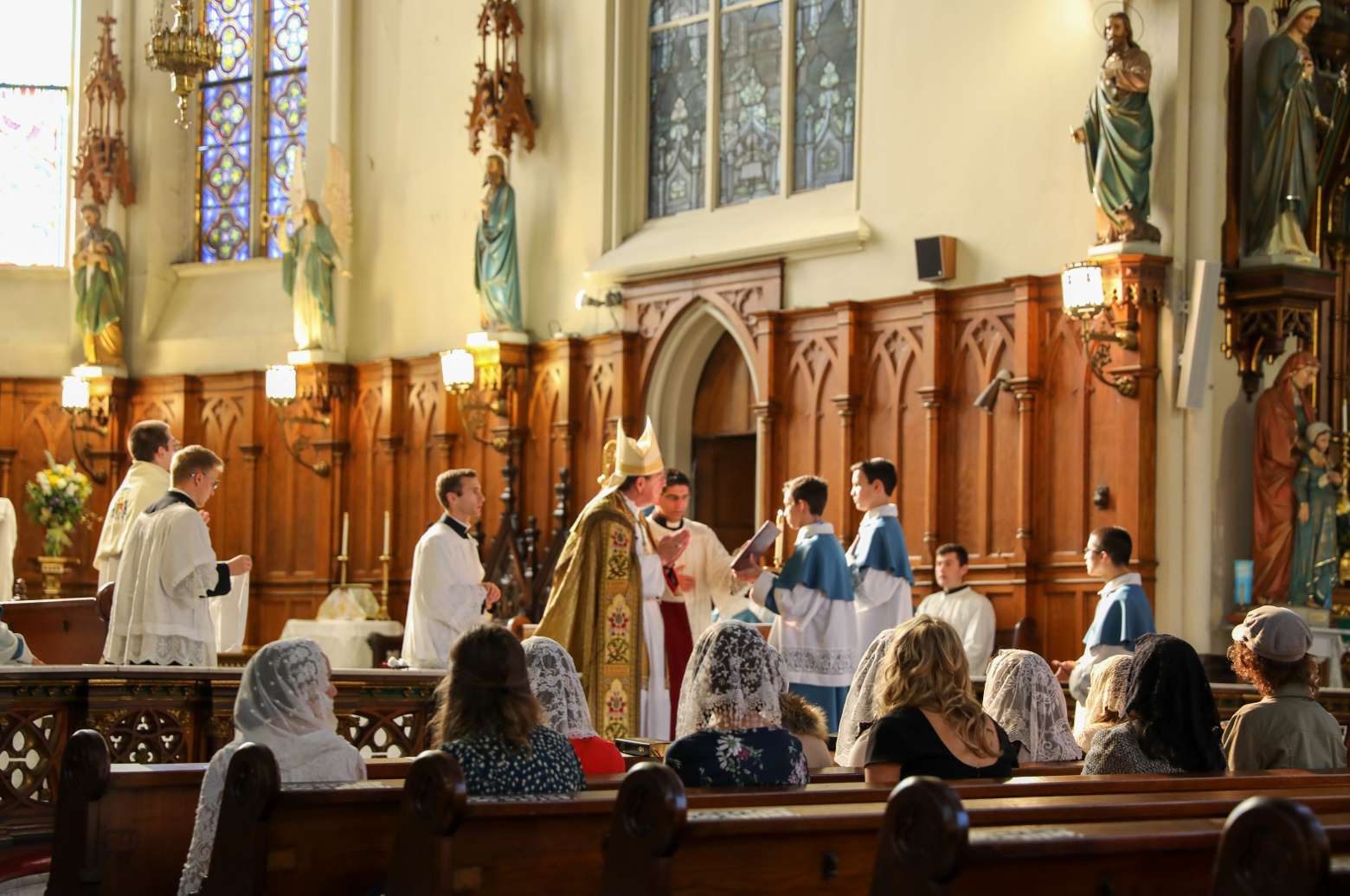 Visit of Archbishop Vigneron: Confirmations in Detroit