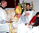 Archbishop Myers Visits St. Anthony's Oratory