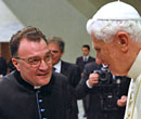 Pope Benedict Receives Institute Superiors