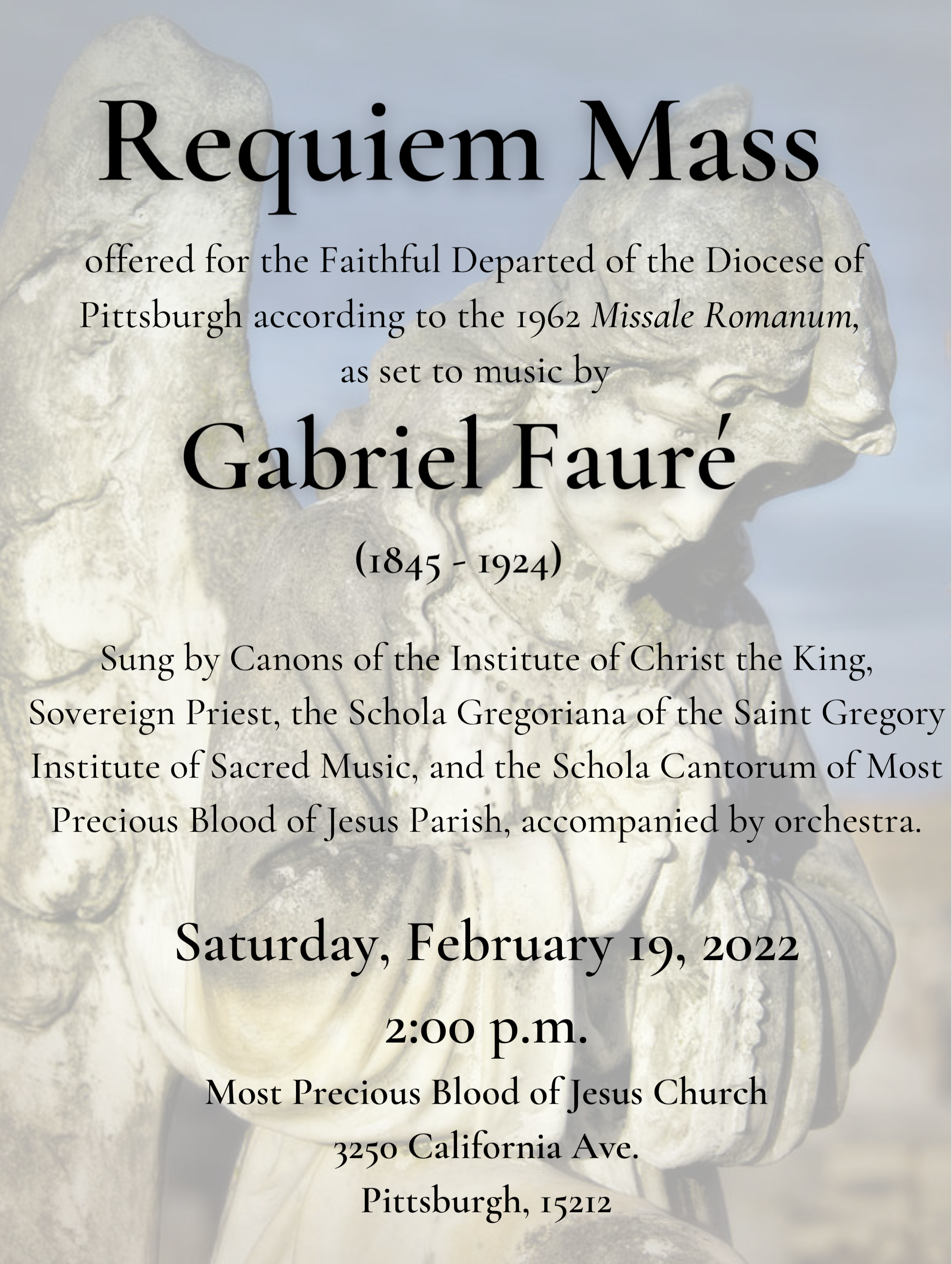Faure Requiem Mass