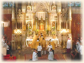 Pontifical High Mass with Archbishop Burke