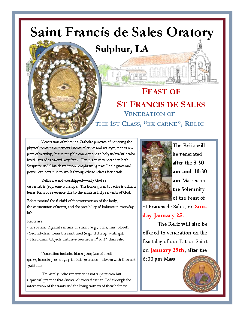 Board Relic of St Francis de Sales web