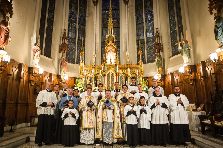 Msgr. Wach's Inaugural Visit to Detroit