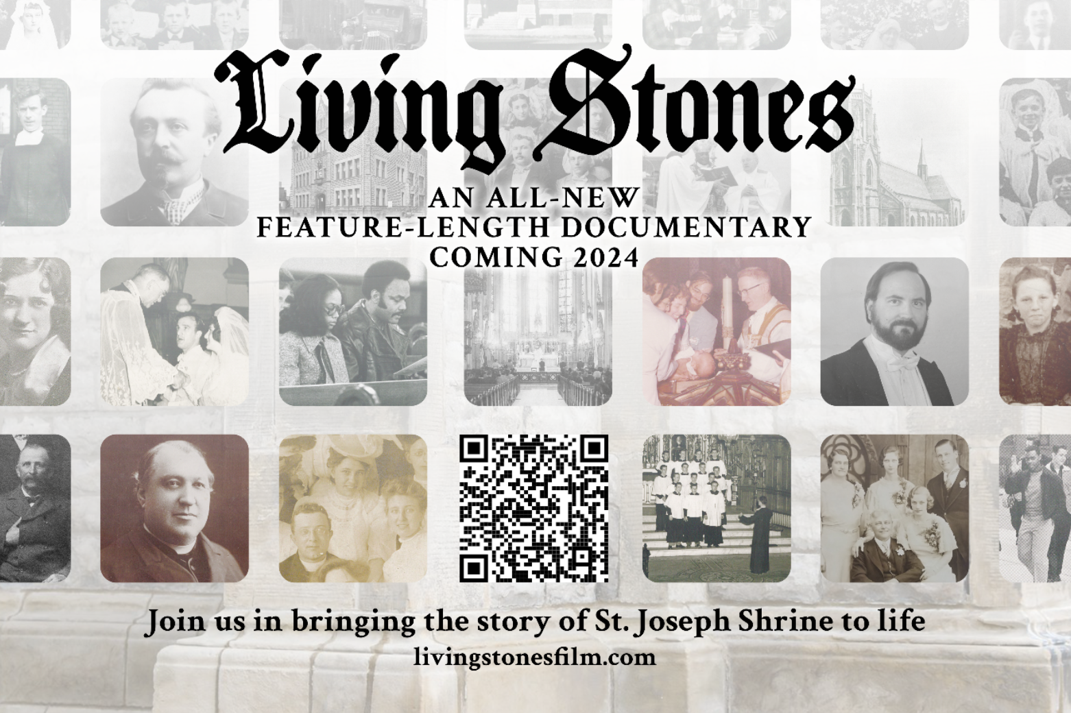 Living Stones Poster Board Design