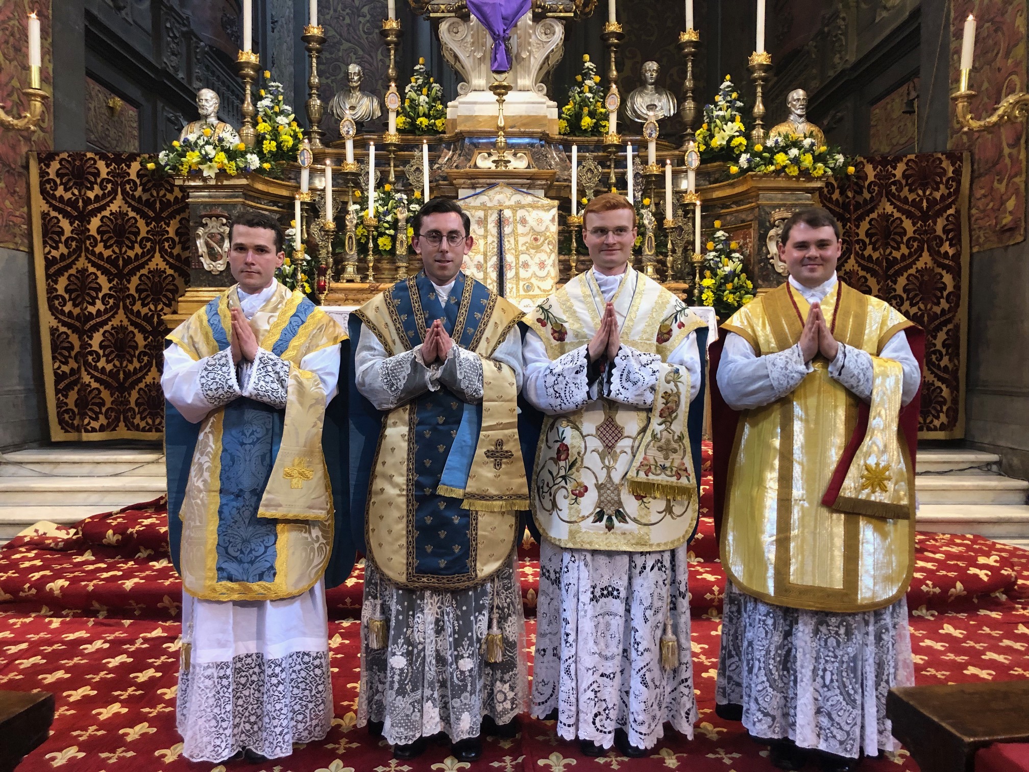 Four New Priests for Eternity