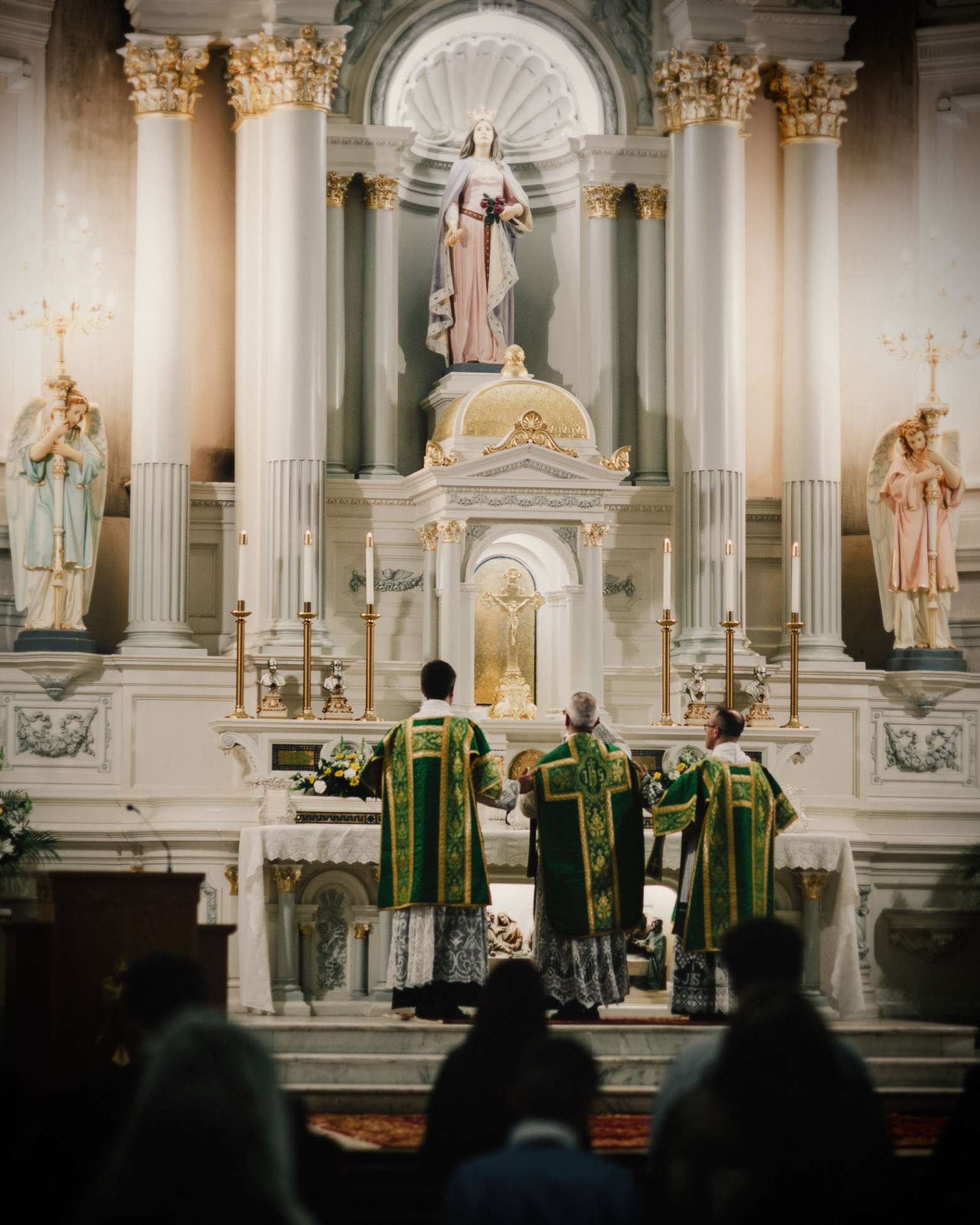 Opening Mass at St. Elizabeth of Hungary Shrine