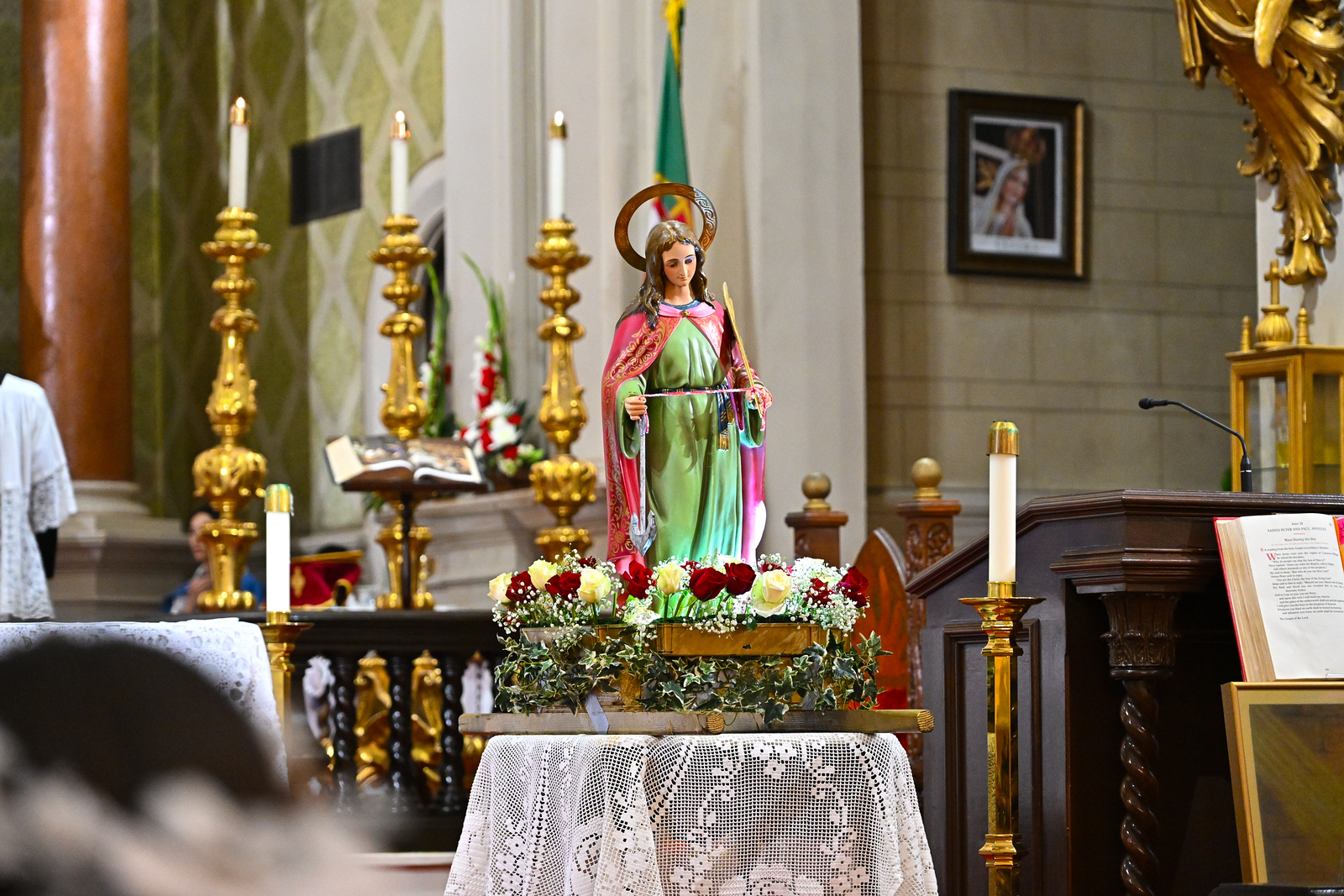 The Wandering Oratory: Back at Our Old Home to Honor St. Philomena