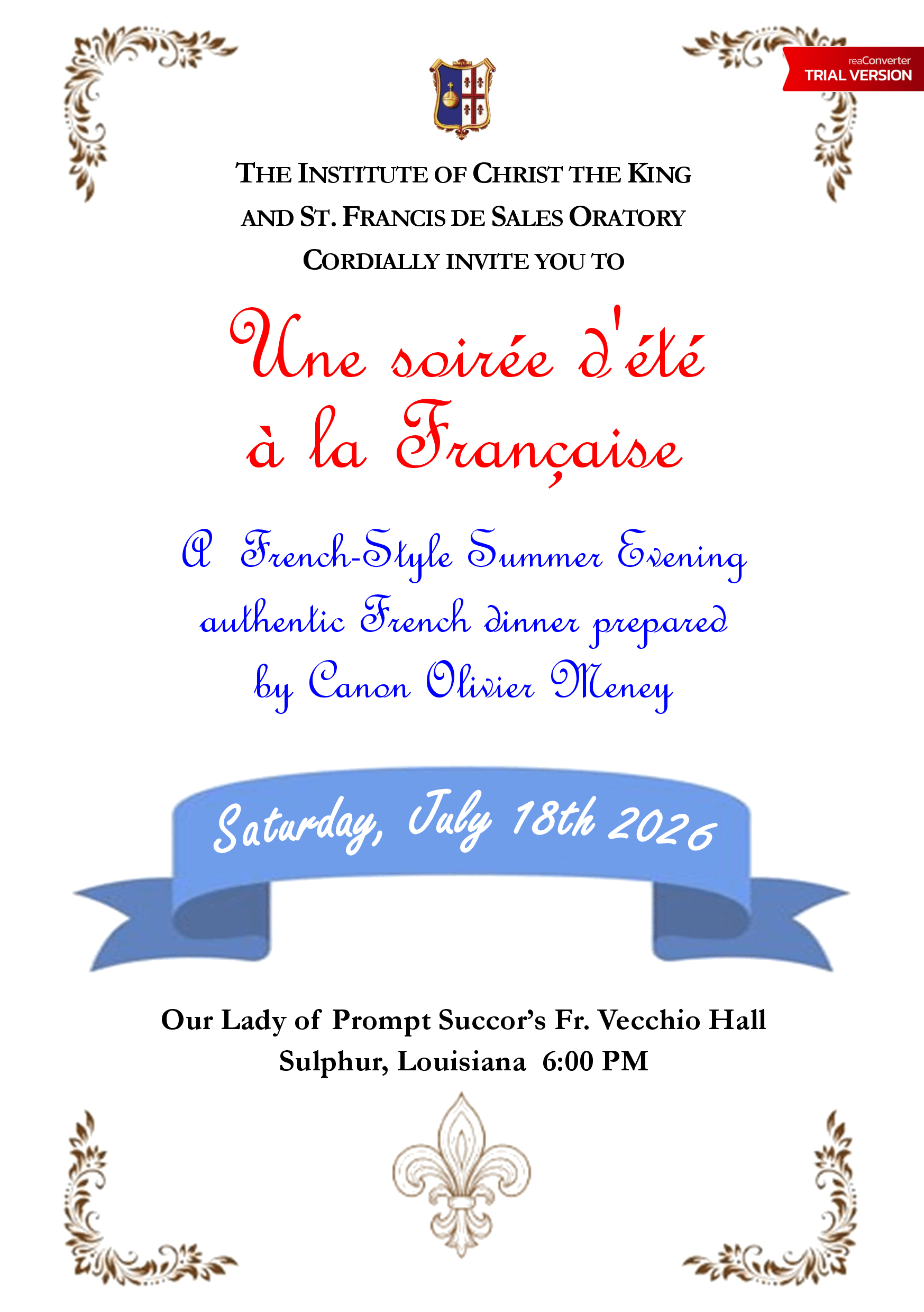Dinner invitation 1c