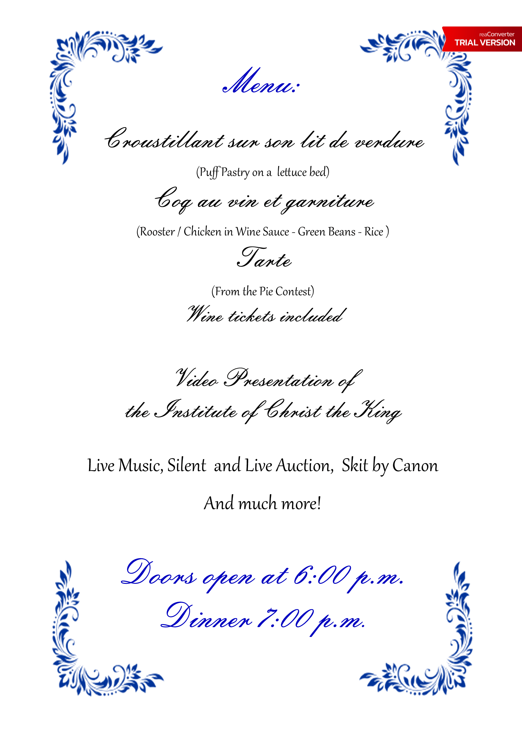 Dinner invitation 3c